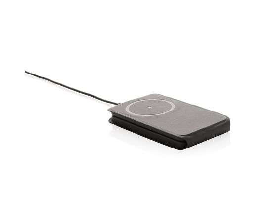 Swiss Peak 15W 3-in-1 magnetischer Wireles Charger aus rPU Schwarz - Swiss Peak P308.541