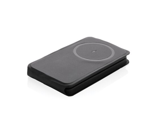 Swiss Peak 15W 3-in-1 magnetischer Wireles Charger aus rPU Schwarz - Swiss Peak P308.541