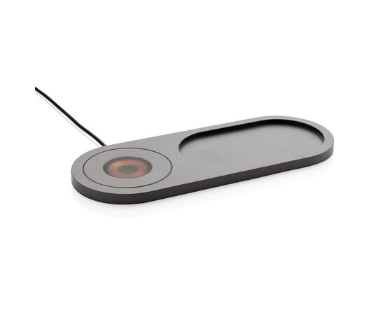 Encore 10W wireless charging valet tray Black - XD Xclusive P308.591