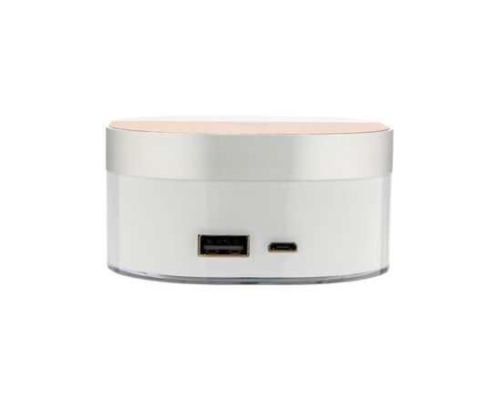 Aria 5W Wireless Charging Digital Clock White - XD Xclusive P308.693
