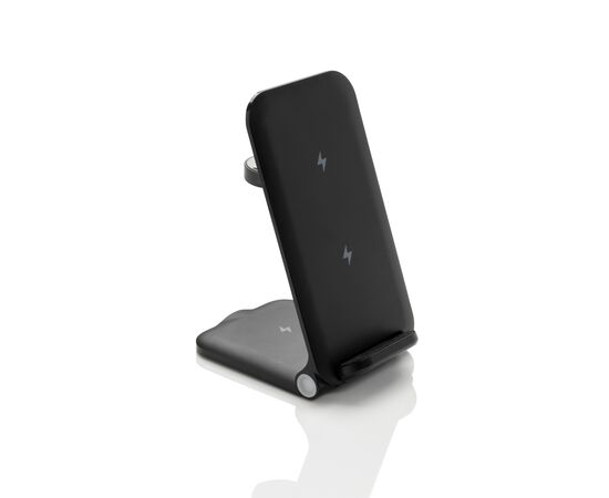 Powerpal 3-in-1 RCS gerecycled plastic 15W oplader Zwart - XD Collection P309.0601