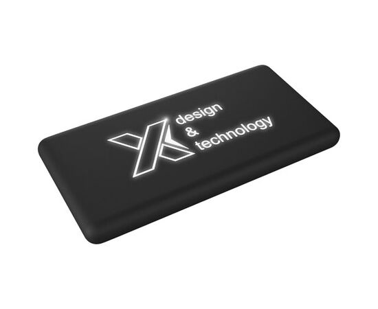 SCX.design P30 8000 mAh light-up solar power bank Black, White - SCX.design 1PX02100