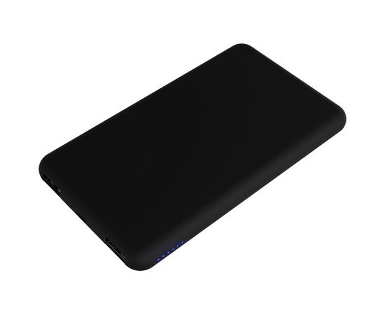 SCX.design P29 5000 mAh Solar-Taschenpowerbank mit Leuchtlogo Schwarz, Weiß - SCX.design 1PX04000