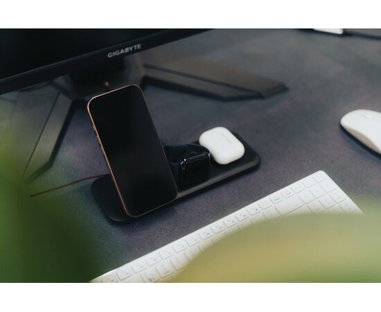 Urban Vitamin Torrance RCS 3-in-1 magnetische 15W oplader Zwart - Urban Vitamin P309.5001