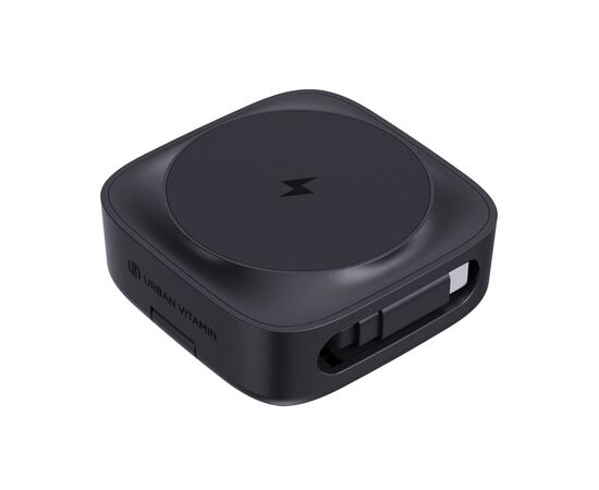 Urban Vitamin Goleta 2-in-1 15W Magnetic Wireless Charger Schwarz - Urban Vitamin P309.5301