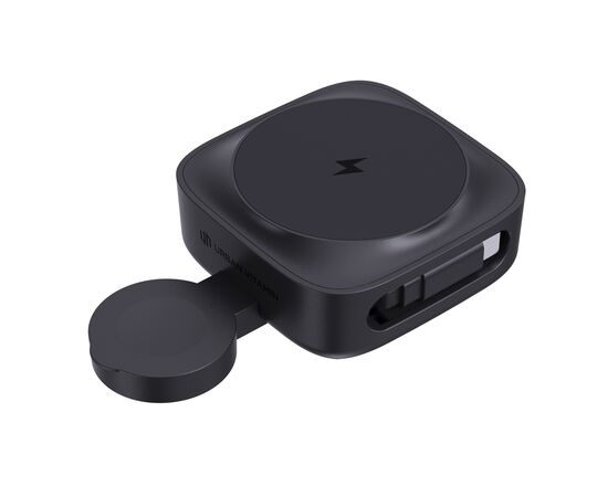 Urban Vitamin Goleta 2-in-1 15W Magnetic Wireless Charger Schwarz - Urban Vitamin P309.5301