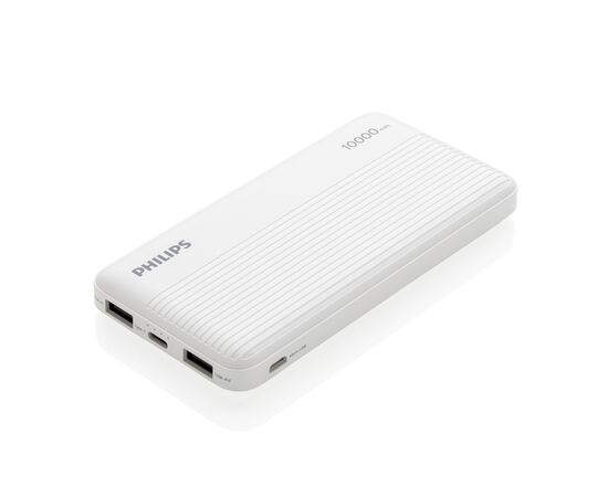 Philips 10.000 mAh slim powerbank White - Philips P322.303