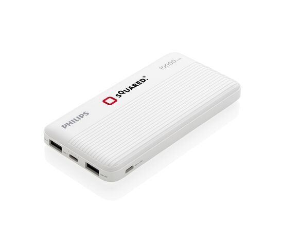 Philips 10.000 mAh slim powerbank White - Philips P322.303