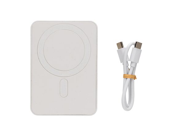 Powerbank magnétique 5000mAh en plastique RCS Magnetix Blanc - XD Collection P322.403