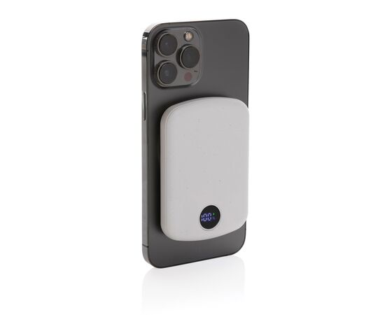 Powerbank magnétique 5000mAh en plastique RCS MagBoost Blanc - XD Collection P322.413