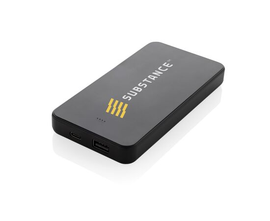 Powerbank 10.000mAh avec USB C en ABS recyclé RCS Boostcore Noir - XD Collection P322.5601