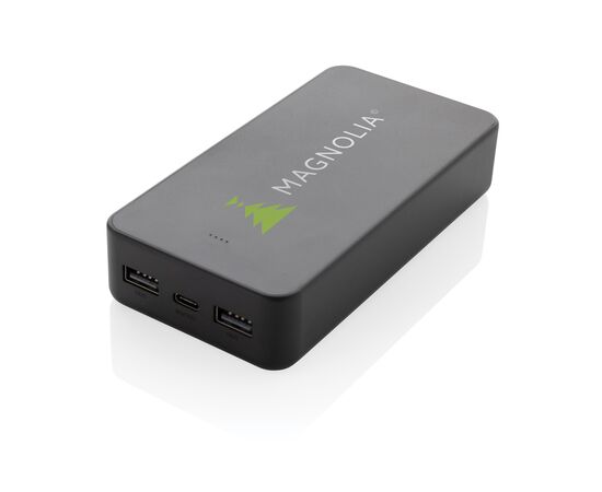Boostcore RCS recycled plastic powerbank 20.000mAh USB C Black - XD Collection P322.5701