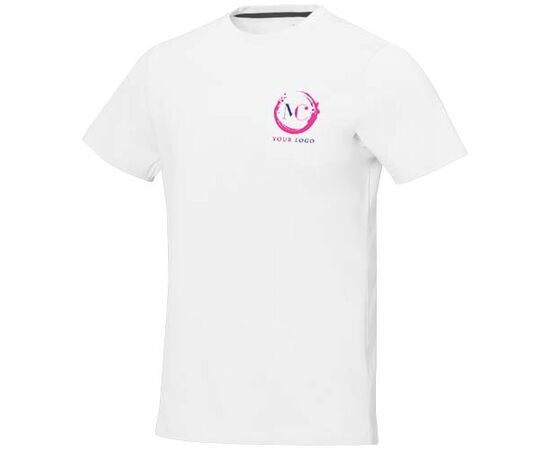 Nanaimo short sleeve men's t-shirt White - Elevate Life 38011010