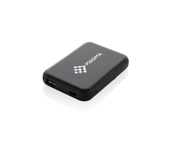 Powerbank 5000mAh et 5W en plastique recyclé RCS Stellar Noir - XD Collection P322.5901