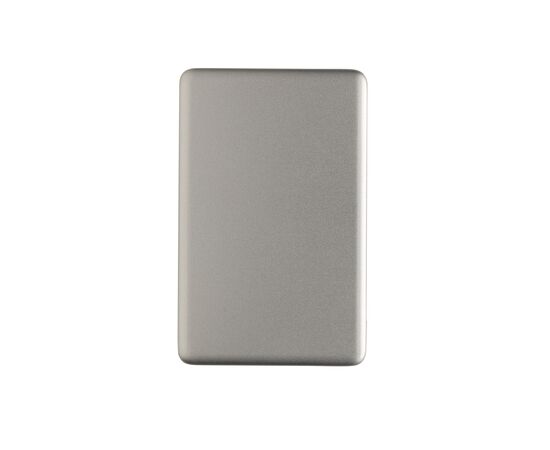 Orion 5.000mAh 5W magnetische Powerbank aus RCS rec. Alu Silber - XD Collection P322.6002