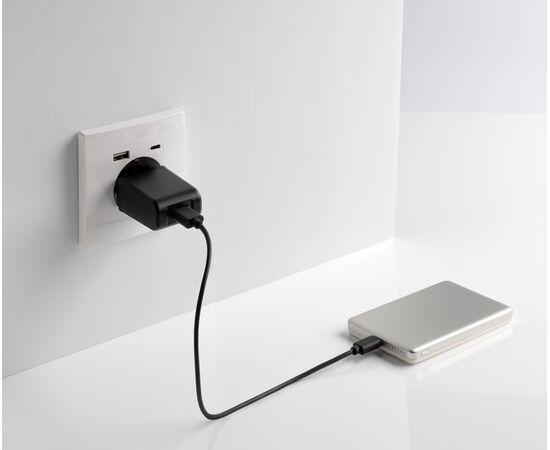 Orion 5.000mAh 5W magnetische Powerbank aus RCS rec. Alu Silber - XD Collection P322.6002