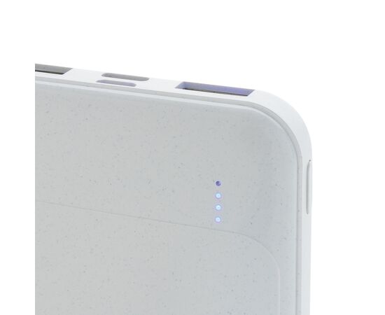 5.000mAh Powerbank aus RCS recyceltem Kunststoff Weiß - XD Collection P322.613