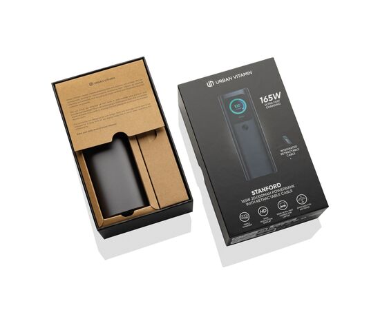 Urban Vitamin Stanford 165W 20.000mAh Powerbank Grau - Urban Vitamin P322.7802