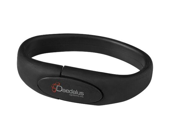 Bracelet USB-Stick Schwarz - Unbranded 1Z30410D