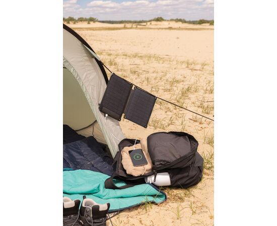 Solarpulse rplastic portable Solar panel 10W Black - XD Collection P323.061