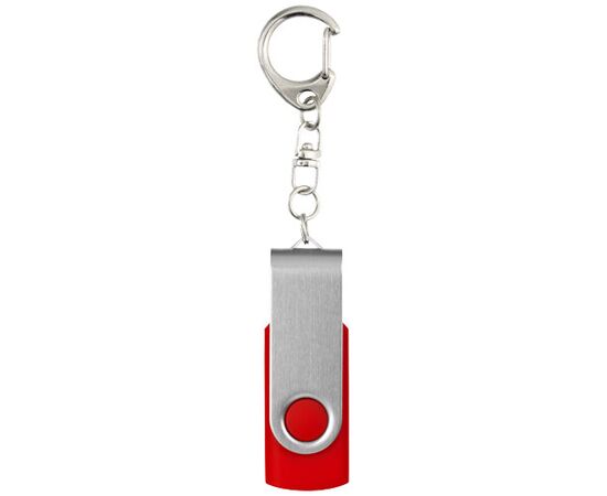 Clé USB rotative avec porte-clés Rouge vif - Unbranded 1Z40004K