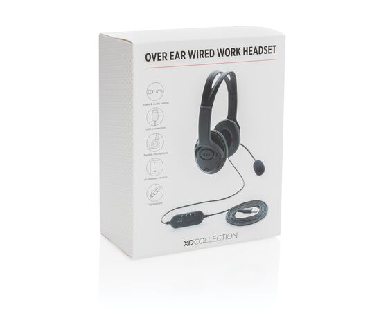 Casque audio filaire Noir - XD Collection P329.151