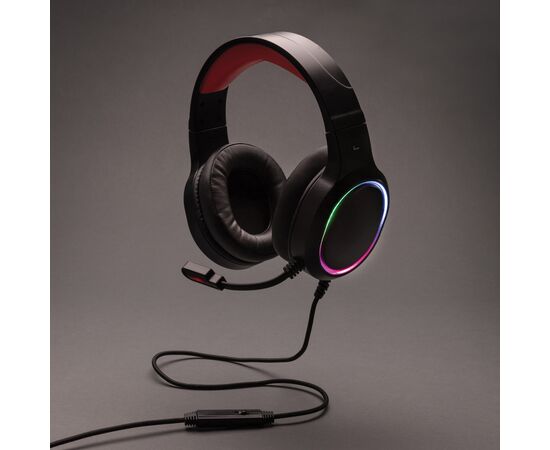 RGB gaming headset Black - Gaming Hero P329.271