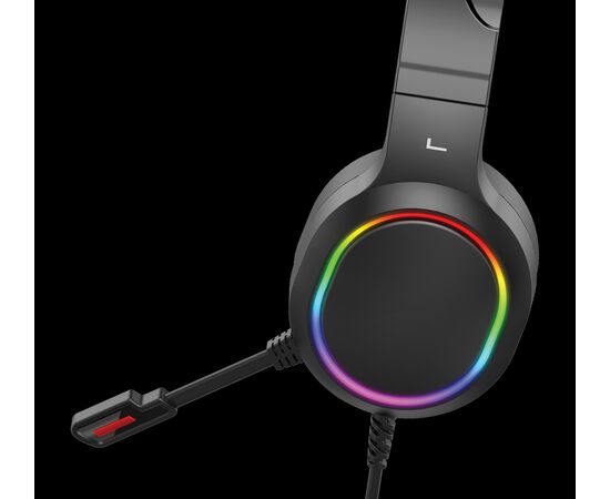 RGB gaming headset Black - Gaming Hero P329.271