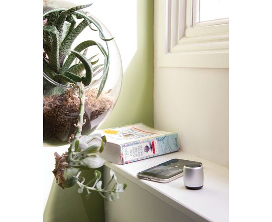 Kabelloser Mini-Lautsprecher aus Aluminium Silber - XD Collection P329.392