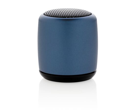 Kabelloser Mini-Lautsprecher aus Aluminium Blau - XD Collection P329.395