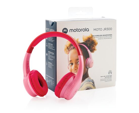 Motorola JR 300 kids wireless safety hoofdtelefoon Roze - Motorola P329.554