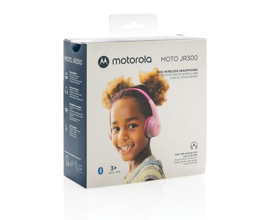 Motorola JR 300 kids wireless safety hoofdtelefoon Roze - Motorola P329.554