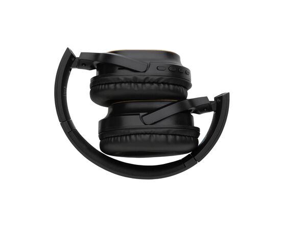Casque sans fil pliable en bambou et plastique RCS Elite Noir - XD Collection P329.681