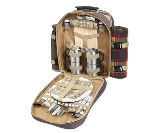 Luxe picknickrugzak Bruin -  AR1470-01