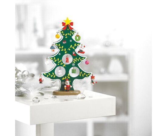 Weihnachtsbaum aus Holz Grün -  CX1278-09