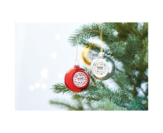 Sublimatie Kerstbal Rood -  CX1466-05