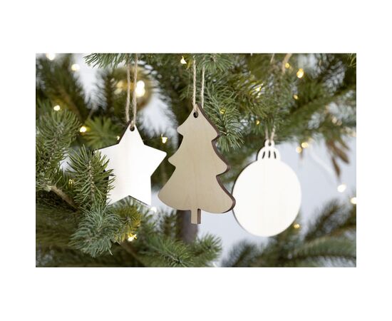 Kerst ornament boom sublimatie Hout -  CX1488-40