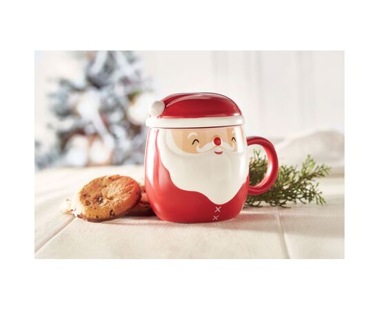 Keramische mok 370 ml Rood -  CX1492-05
