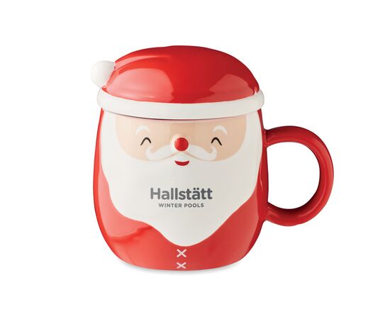 Keramische mok 370 ml Rood -  CX1492-05