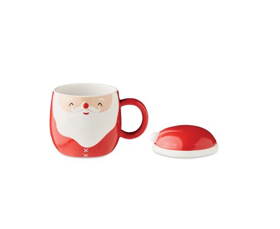 Keramische mok 370 ml Rood -  CX1492-05