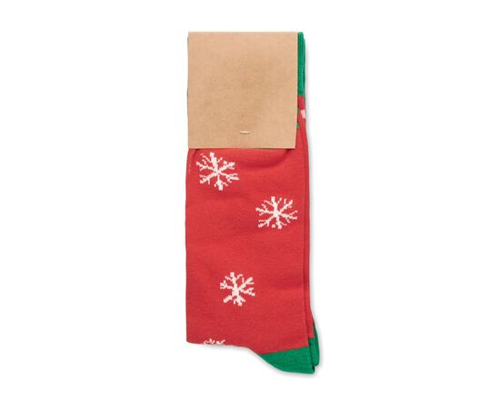 Weihnachtssocken Gr. L Rot -  CX1504-05
