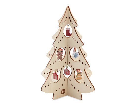 Décoration de sapin en bois Bois -  CX1510-40