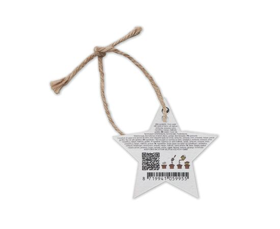 Décoration en papier semences Blanc -  CX1516-06 Décoration en papier semences Blanc -  CX1516-06