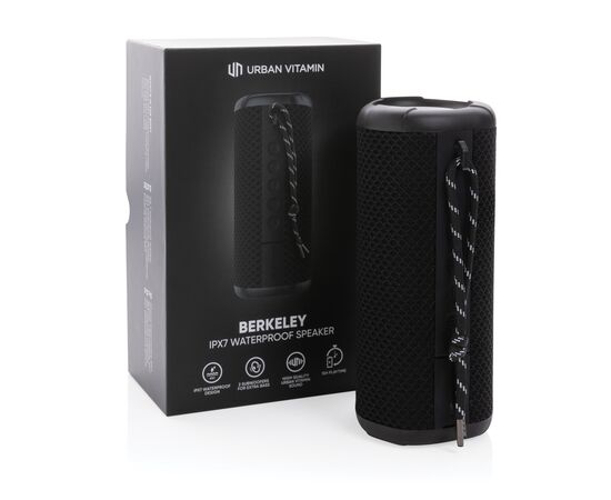 Urban Vitamin Berkeley IPX7 waterproof 10W speaker Black - Urban Vitamin P329.901
