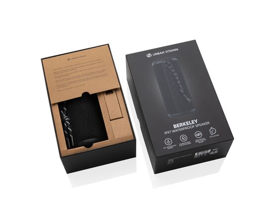 Urban Vitamin Berkeley IPX7 waterproof 10W speaker Black - Urban Vitamin P329.901