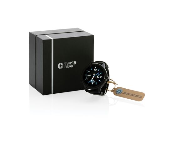 Swiss Peak RCS recycled TPU Watch Black - Swiss Peak P330.851