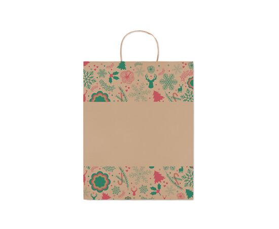 Papieren geschenkzak groot Beige -  CX1520-13