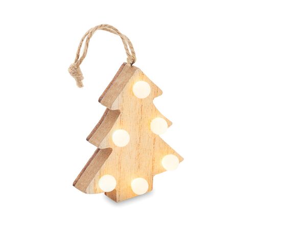 Houten boom met lichtjes Hout -  CX1530-40