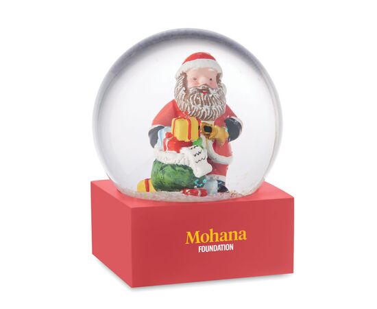 Snow ball glass ornament - CX1545-05
