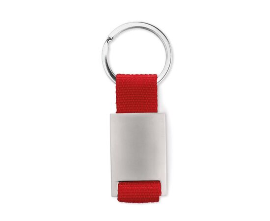 Metalen sleutelhanger Rood -  IT3020-05